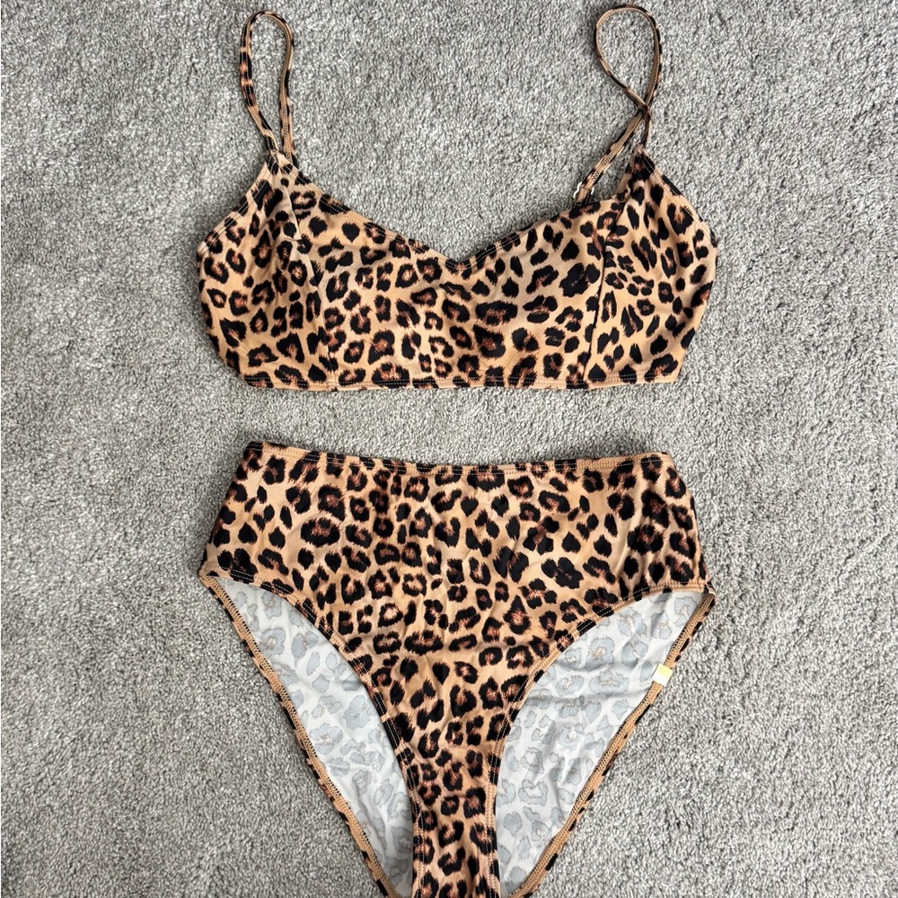 Summersalt Leopard Print Bikini - image 2